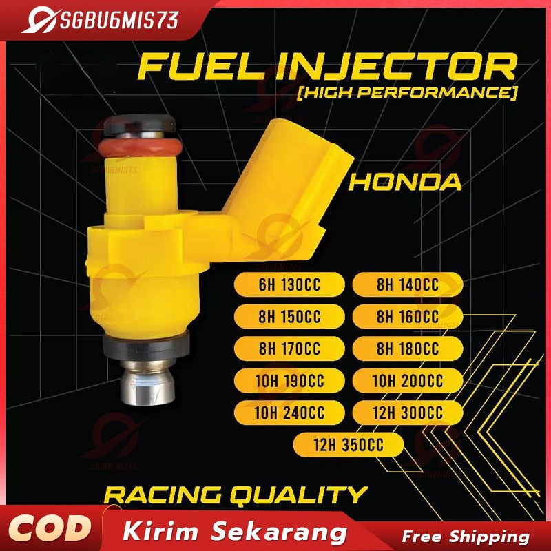 Injektor HONDA CPO Racing PCX Beat Vario 110 125 150 160 CB150 CBR Sonic Supra GTR Genio Scoopy CRF 