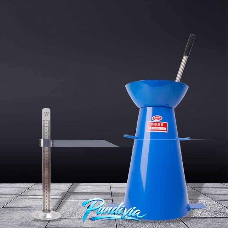 PUNDIVIA Corong Slump Test Beton/Slump Test 1set/Alat Slump Test Set