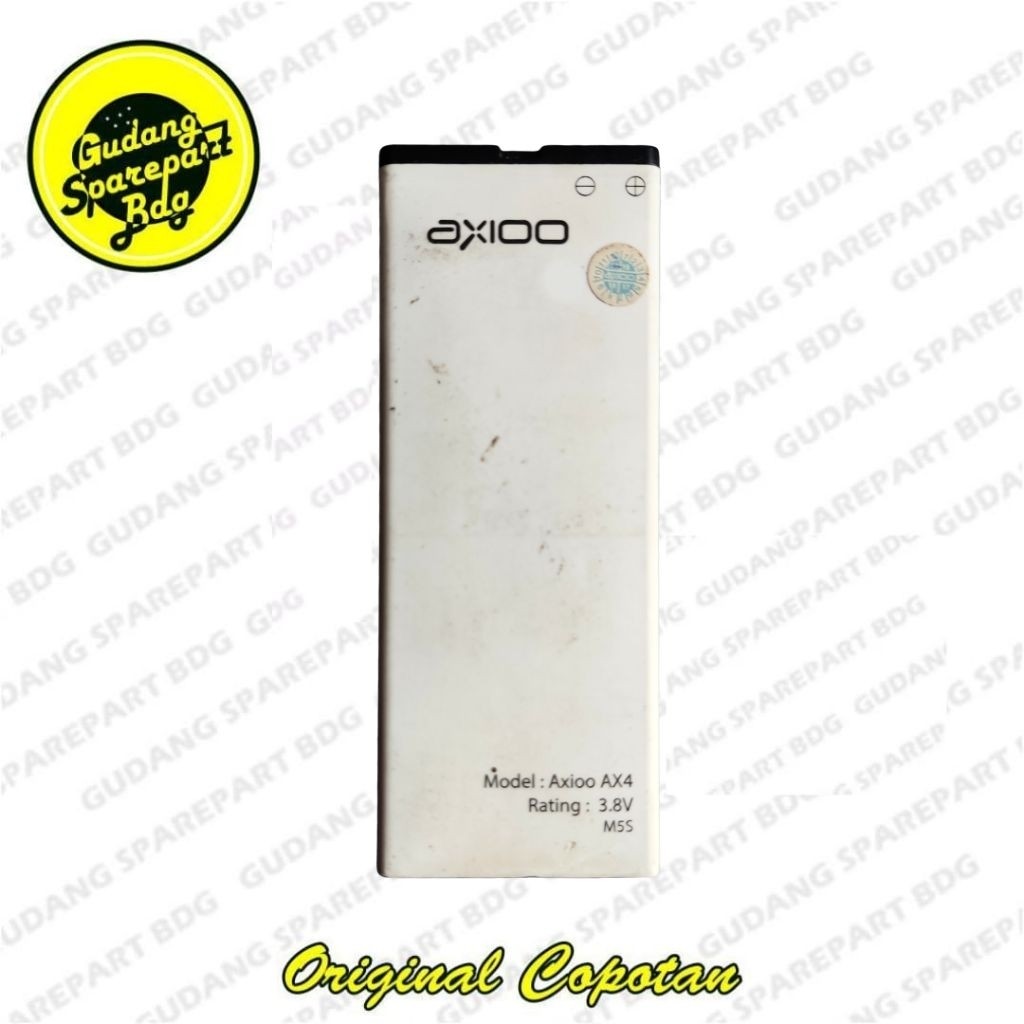 Baterai Battery Axioo AX4 ORI Copotan