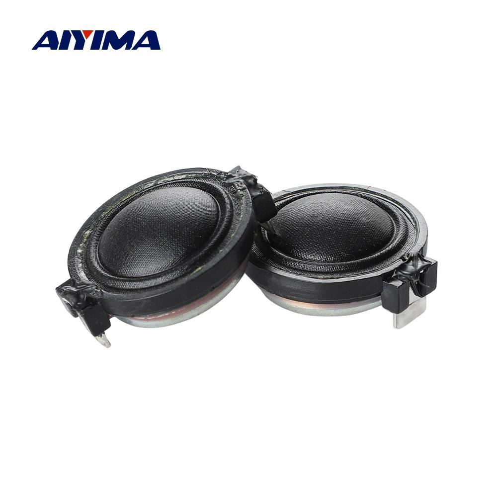 AIYIMA 2Pcs 1 In 25MM Tweeter Speaker 8 Ohm 10W Dome Silk Film Auo Treble Neodymium Loundspeaker Y