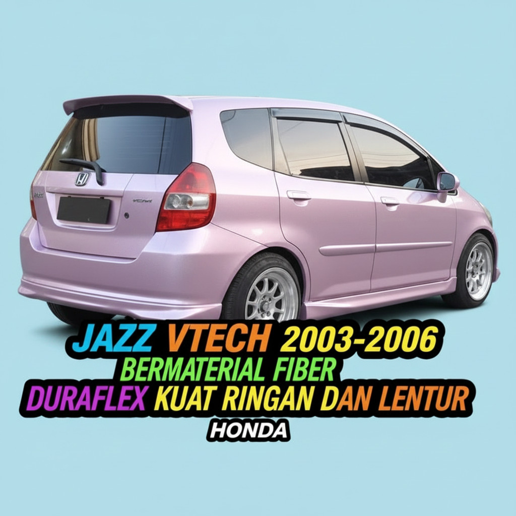 BODY KIT BODYKIT HONDA JAZZ GD3 2004 2005 2006 VTECH bodikit jazz body kit jazz