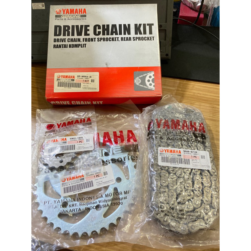 GEAR GIR RANTAI SET 45P BYSON KARBU  45P-WF01A-20