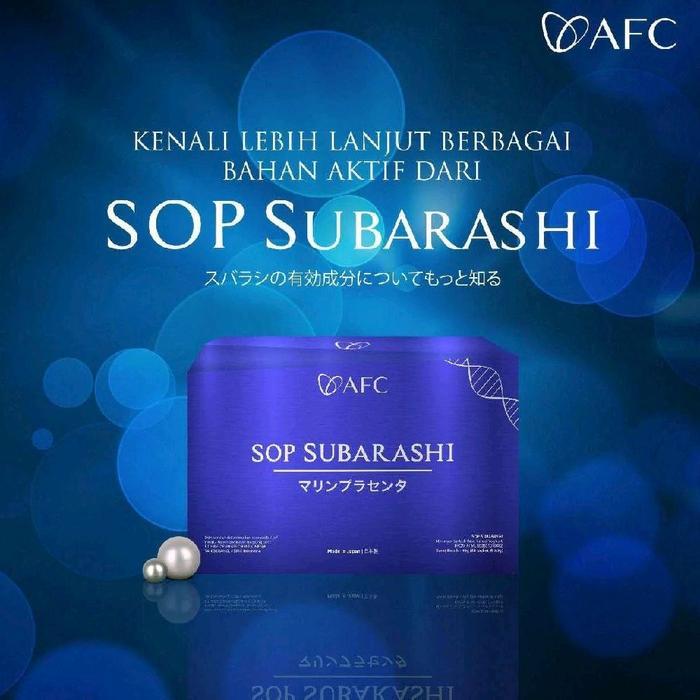 AFC Sop Subarashi Gold Original Afc Japan - Suplemen Kesehatan dengan Bahan Aktif Terbaik - Subarash