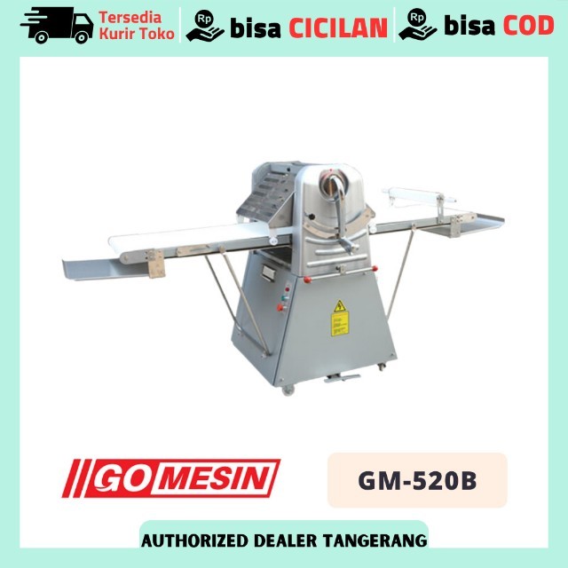 Dough Sheeter Mesin Pemipih Adonan Pastry Gomesin GM-520B