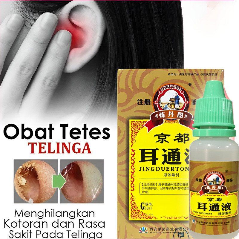 [Beli 1 Gratis 2] Obat Tetes Telinga Herbal 15ml Obat Tetes Telinga / Obat Tetes Telinga Herbal Obat