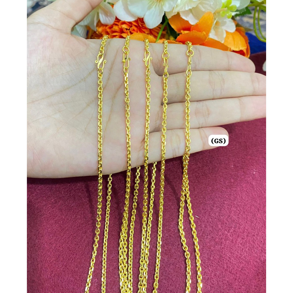 Kalung Koin 91 Asli Elegan Bahan Kuningan