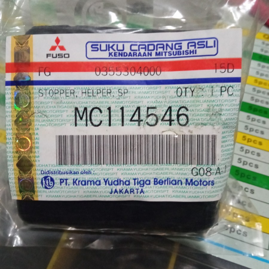 Karet Stopper Extra Karet Helper - Karet Stopper Helper Per Extra Mitsubishi PS Canter MC114546