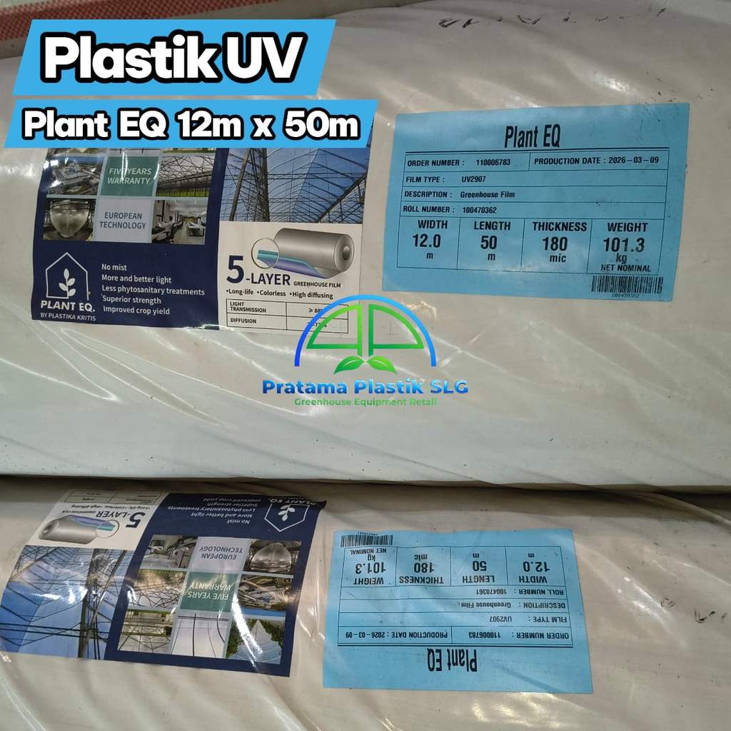 Plastik UV Lebar 12 Meter Import Panjang 50 Meter