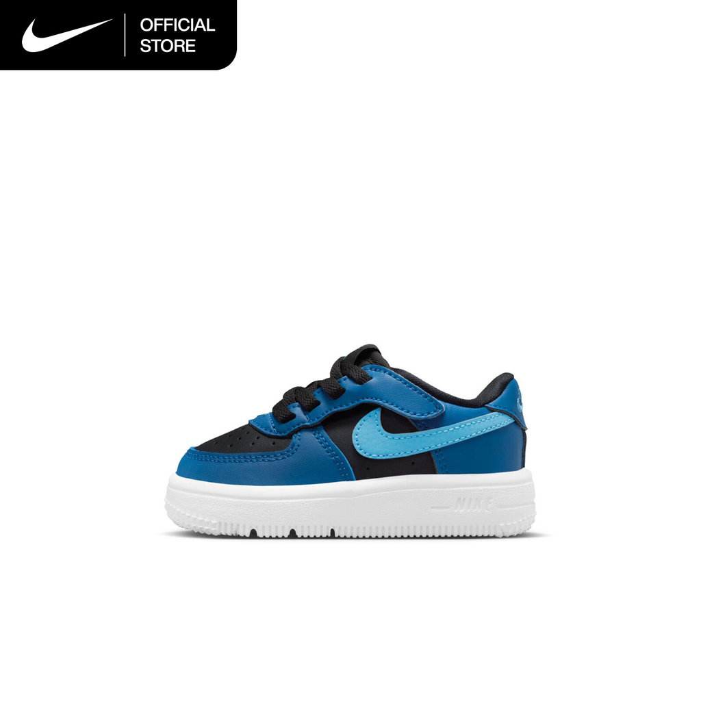 Nike Baby/Toddler Force 1 Low EasyOn Shoes - Wolf Grey [IH4491-012]