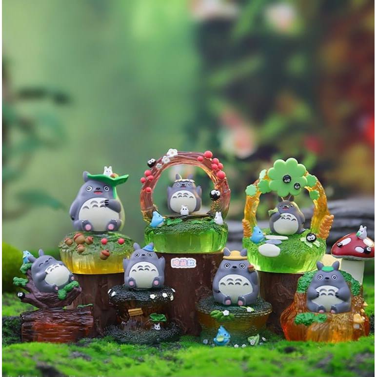 BlindBox Totoro Spirited Away Night Lamp Surprise Box Figure Ghibli