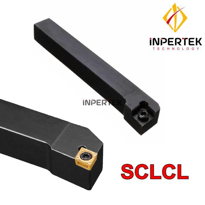 SCLCL 1212 H09 Holder Bubut Kiri Insert CCMT09 Gagang Pisau Bubut Kiri
