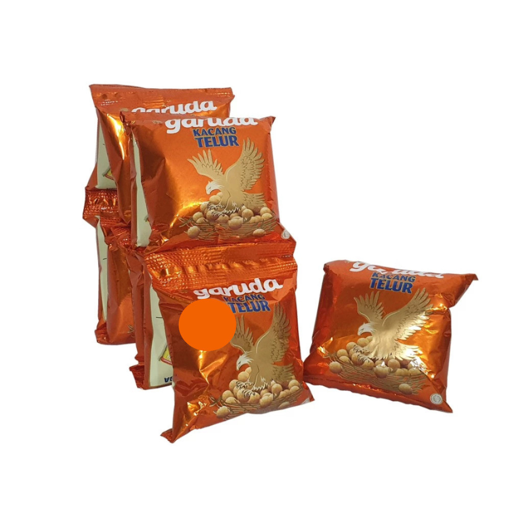 SAG Garuda Kacang Telur Renceng 10x16gr / Snack Kacang Telur GARUDA FOOD
