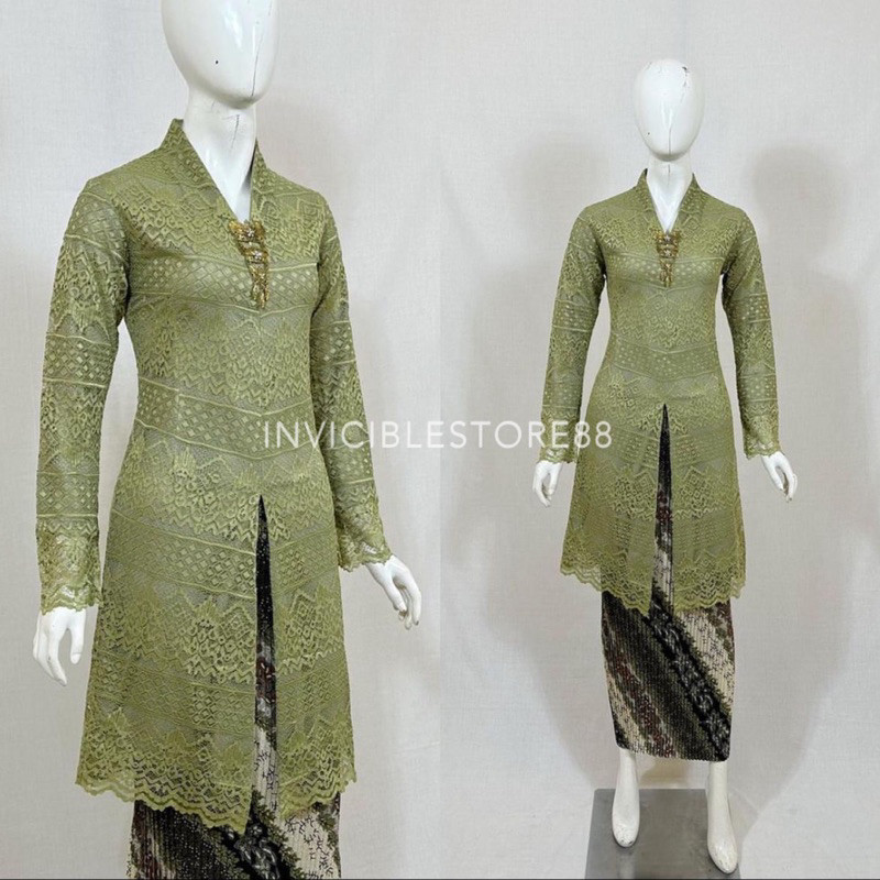 JUANXSHOP Kebaya Tunik / Tunik Tulle / Kebaya Modern / Kebaya tile / Kebaya Busui / Batik Couple