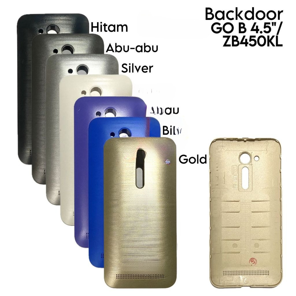 Backdoor GO B 4.5'' ZB450KL / ZB452KG / X014D / X009DA - Penutup Tutup Baterai Casing Belakang Backc