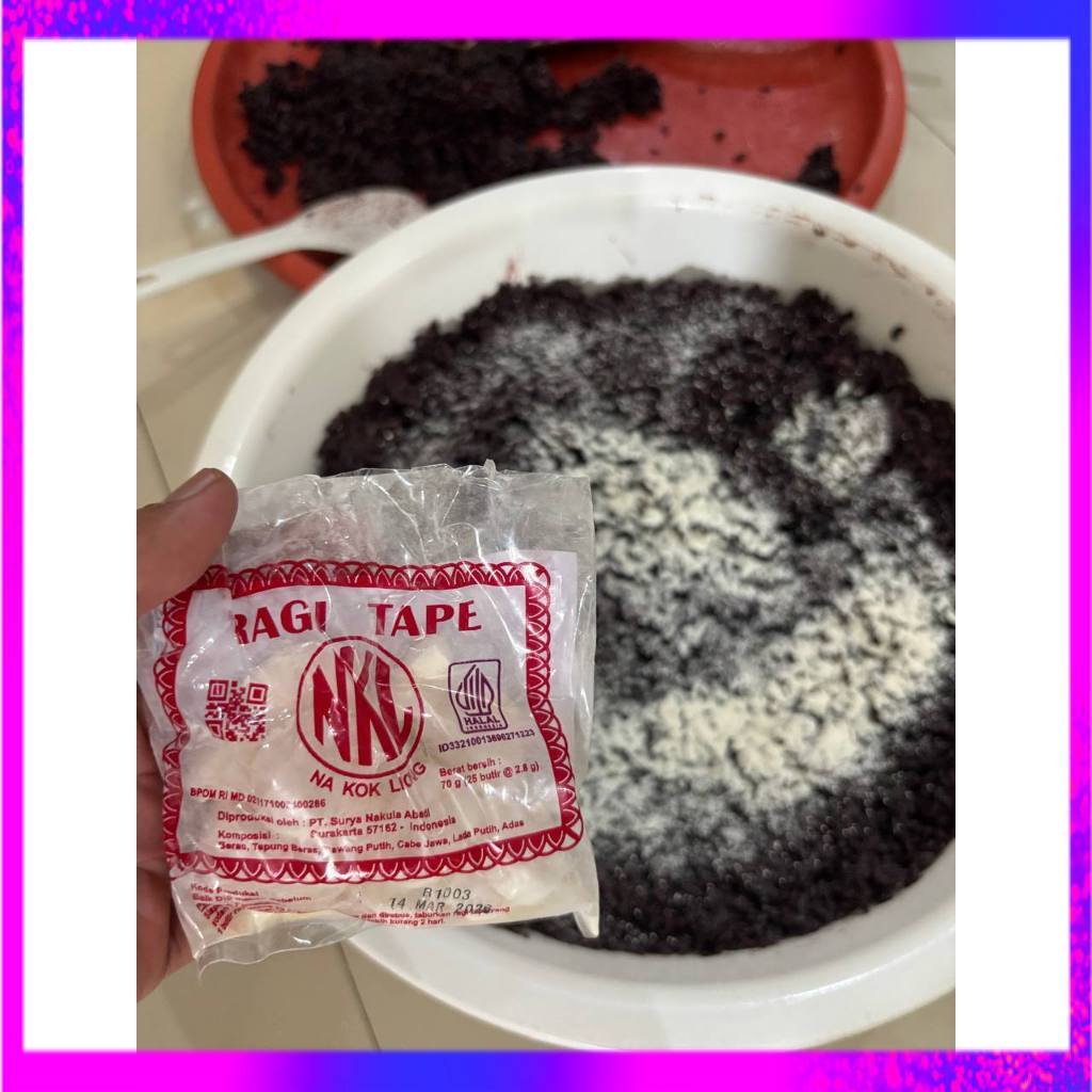 Ready Ragi Tape NKL Isi 25 Biji Na Kok Liong Pakan Semut Jepang PRJ TERBARU 2026 COD TERMURAH TERLAR