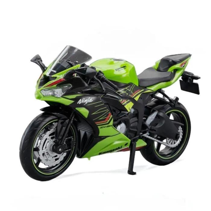 Ready TWH KAWASAKI NINJA 600 ZX-6R DIECAST MOTOR SKALA 1:12 PREMIUM KOLEKSI HADIAH - NINJA ZX6R