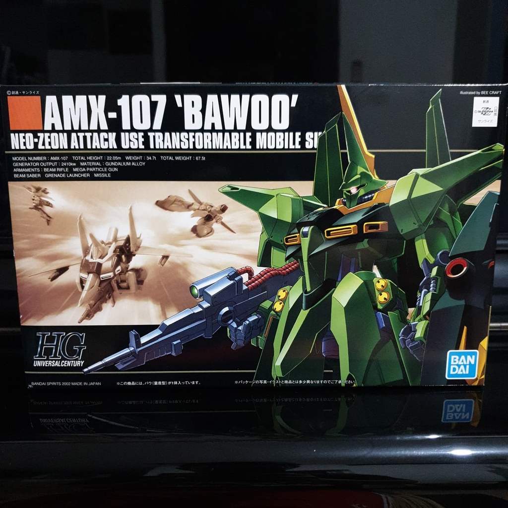HGUC AMX-107 BAWOO MASS PRODUCTION BANDAI GUNDAM