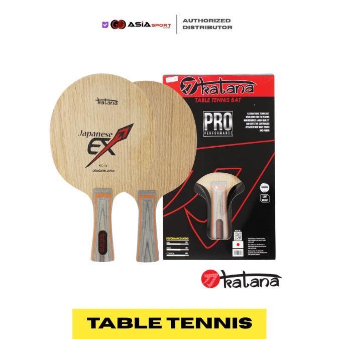 Table Tennis Blade Katana Fine Woods | Tenis Meja | Bat Tenis Meja Blade Katana KC-74