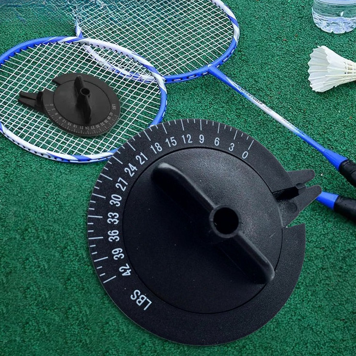 Badminton Tension Calibrator Alat Ukur Tarikan Senar Raket Bulutangkis Tenis Heavy Duty Portable