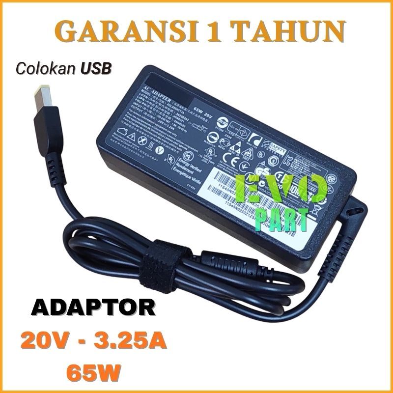 Adaptor Charger Compatible For B4400 B4400S V4400 V4400U B4450 B4450S Series 65W -NEW