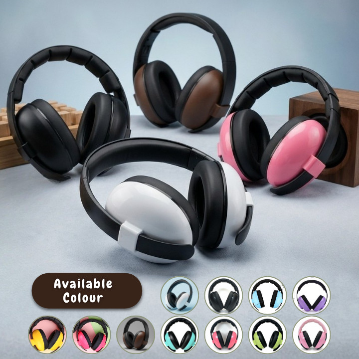 Earmuff Penutup Telinga Anak Bayi Dewasa Kuromi Anti Bising Tekanan Udara Untuk Tidur Pesawat