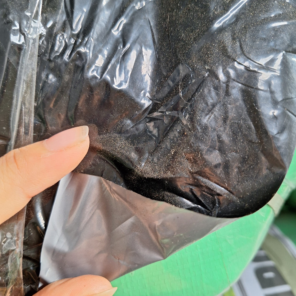 Mulsa Tambak Cap Jaguar Hitam Perak lebar 3 meter tebal 50 micron Ecer