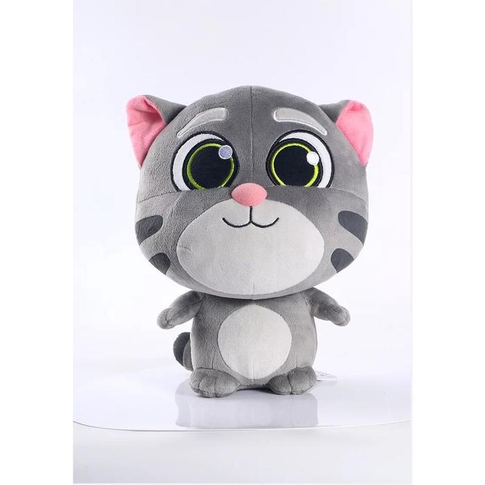BEST SELLER Boneka Kucing Talking Tom Kartun Anak Viral Ukuran 30cm Kado Ulang Tahun - Talking Tom