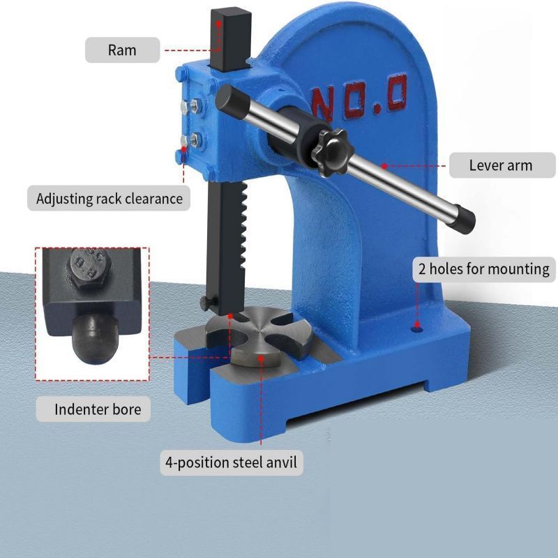 Mesin Press Arbor 1ton Alat Press Manual Handpress Alat Press Arbor