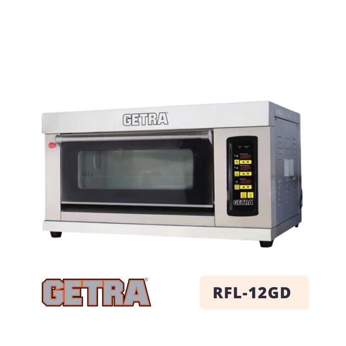 Oven Gas Baking Getra RFL-12GD Oven Pemanggang Roti 1 Deck 2 Tray - GETRA RFL-12GD