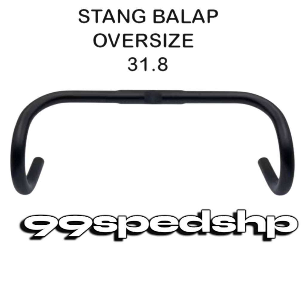 STANG BALAP MTB OS OVERSIZE 31.8 STANG SEPEDA KOMPONEN SEPEDA