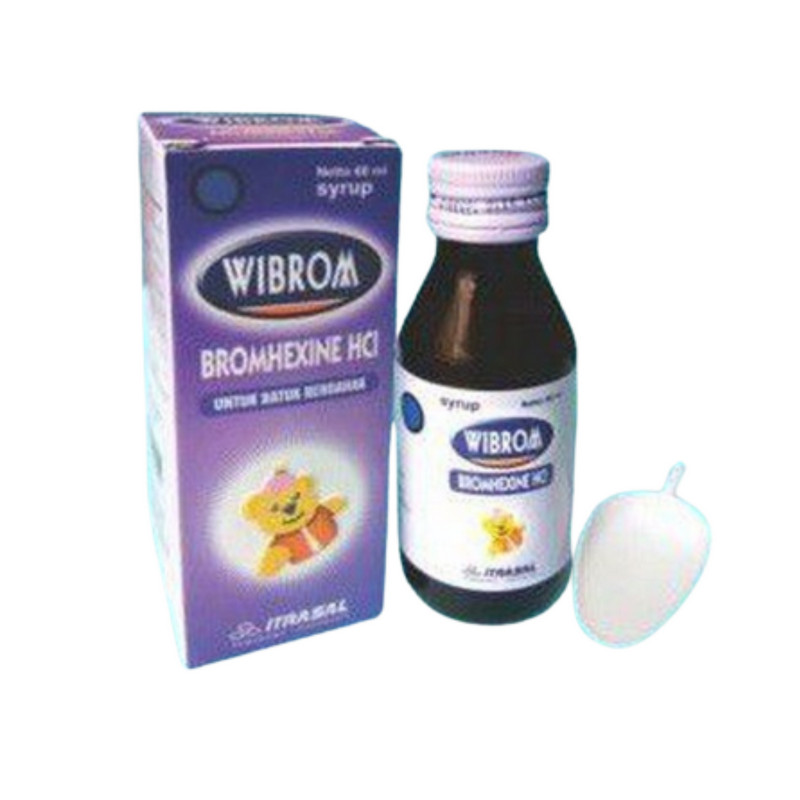 WIBROM SIRUP 1 BOTOL @ 60 ML