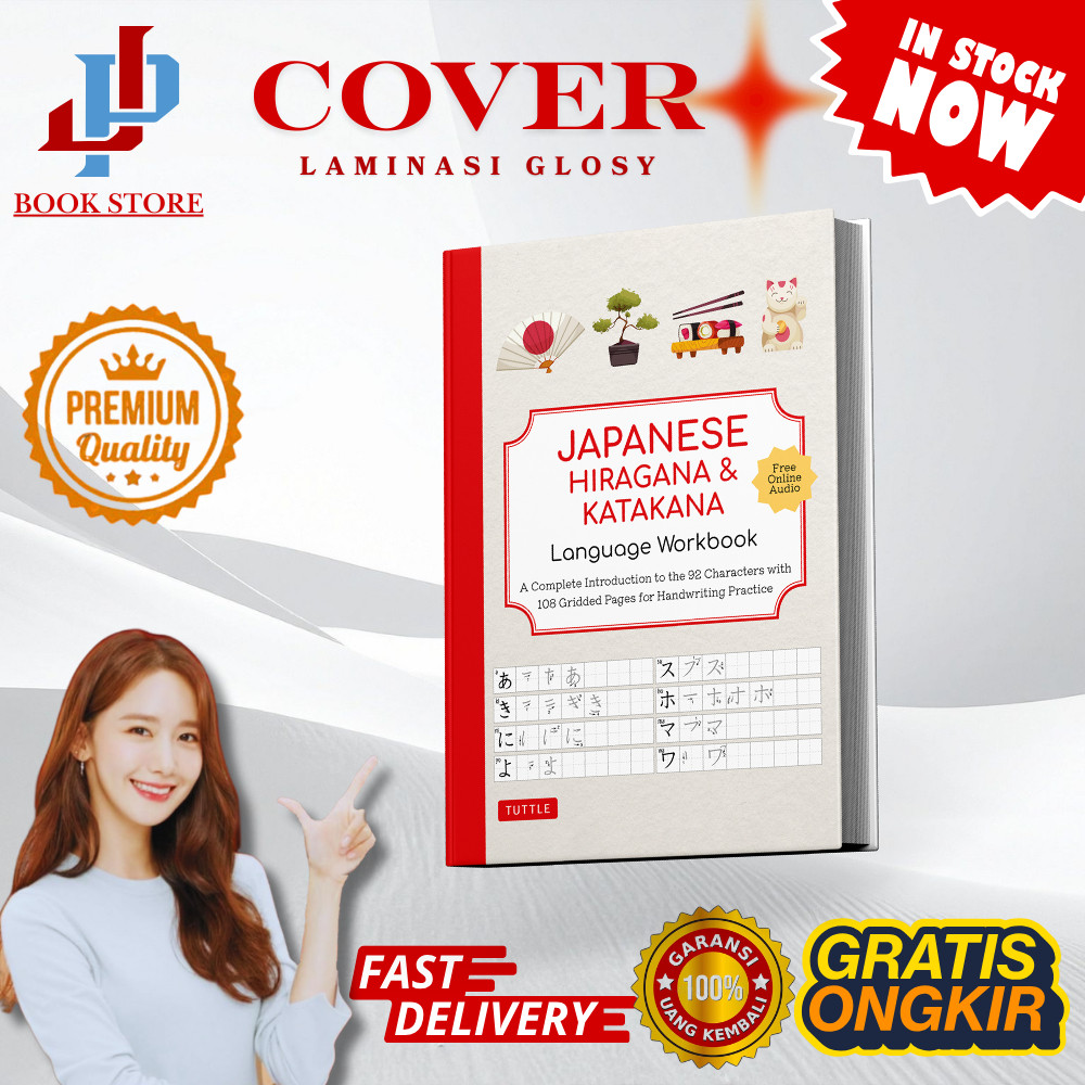 Buku Japanese Hiragana & Katakana Language Workbook