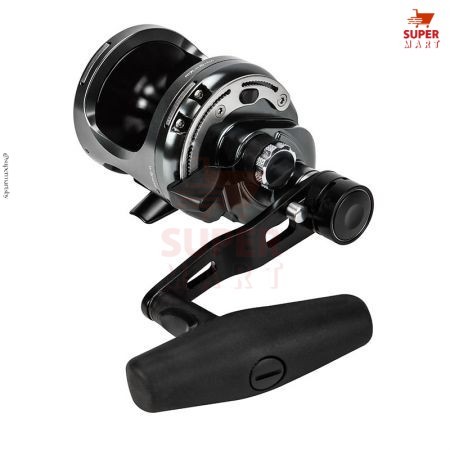 Supermartsby Reel Overhead Okuma AJ-5NII Alijos 2 Speed Lever Drag Handle Kanan