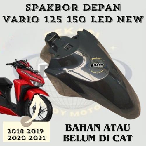 spakbor slebor depan Vario 125 150 led new 2018 2021 non original hitam merah putih biru doff merah 