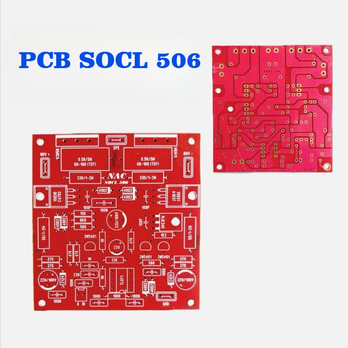 PCB SOCL 506 Tanpa Komponen / PCB Kit Driver OCL 506 Kosongan