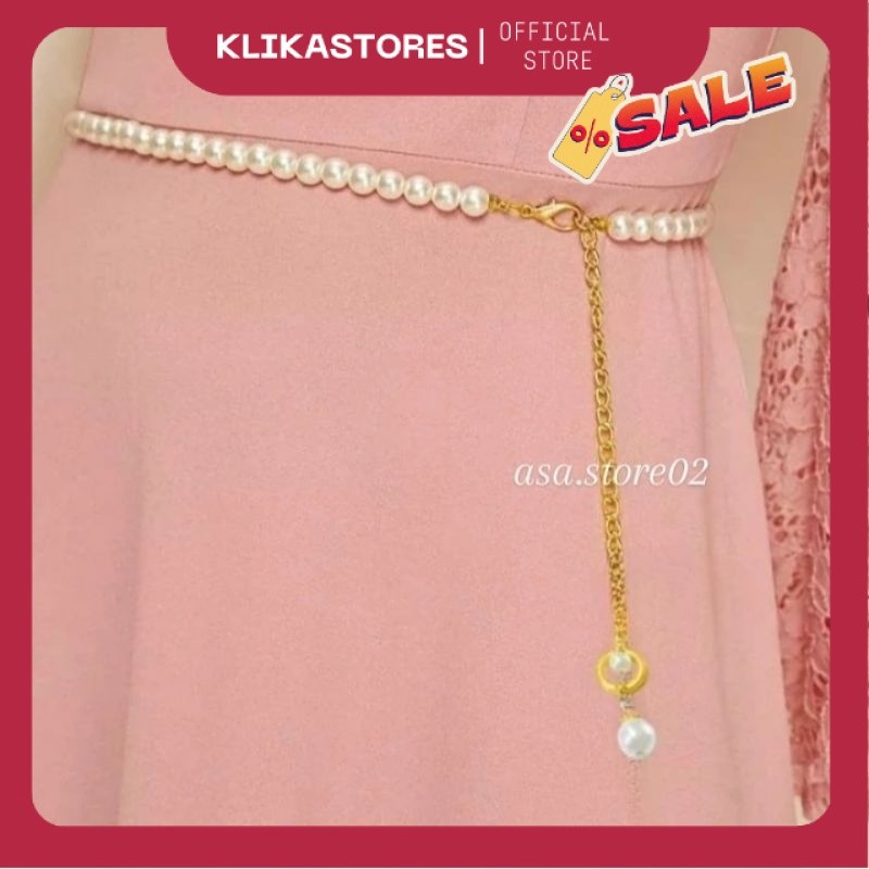 IKAT PINGGANG WANITA MUTIARA NARA/BELT MUTIARA IKAT PINGGANG UNTUK DRESS AS