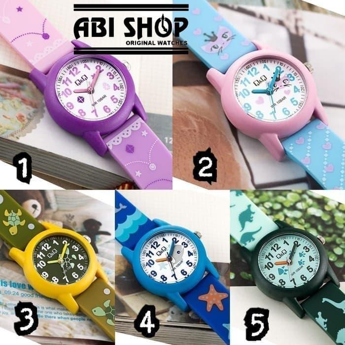 CLICKNSHOP30 Jam Tangan Anak QQ VR99 Original QnQ VR99J TERLARIS