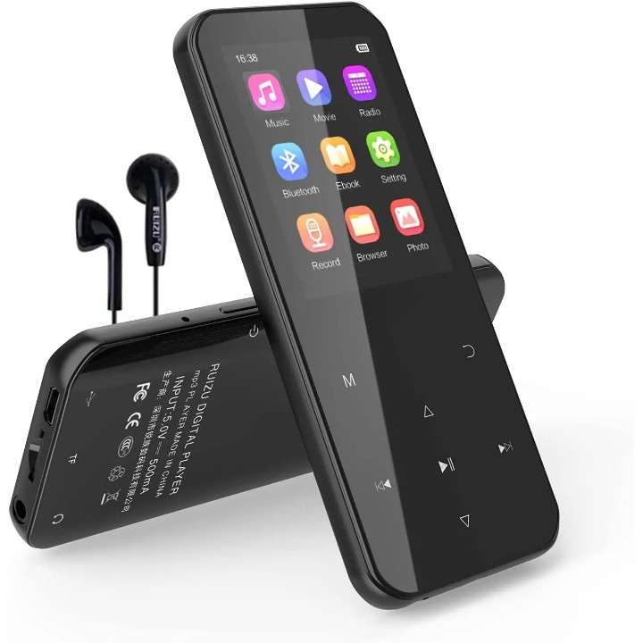 MP3 Player HiFi Bluetooth Pemutar Musik Digital Bagus Bahan Zinc Alloy Tebal Audio Lossless FLAC Est