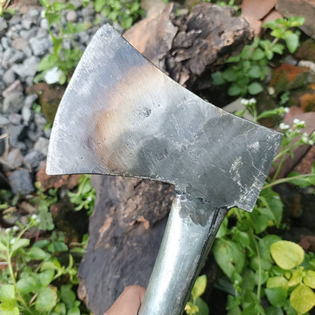 Kampak Cacah Tulang Sapi Daging & Kayu - Kapak Baja Per Siap Pakai