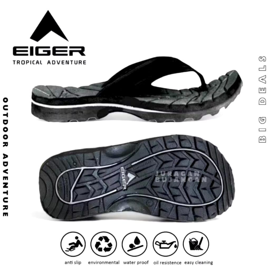 Sandal pria Eiger23087 original