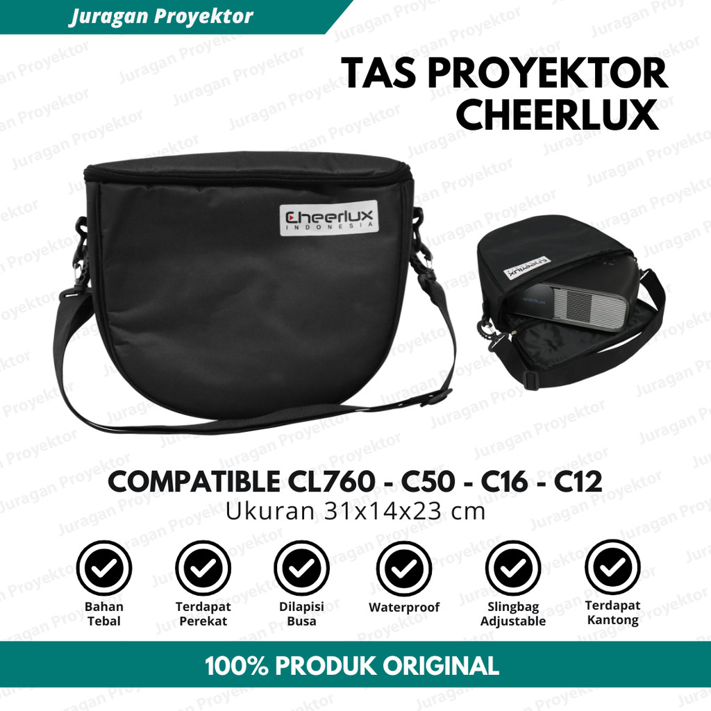 Tas Proyektor Cheerlux CL760 Waterproof | Bag Projector Cheerlux CL760 Waterproof | Tas Proyektor Un