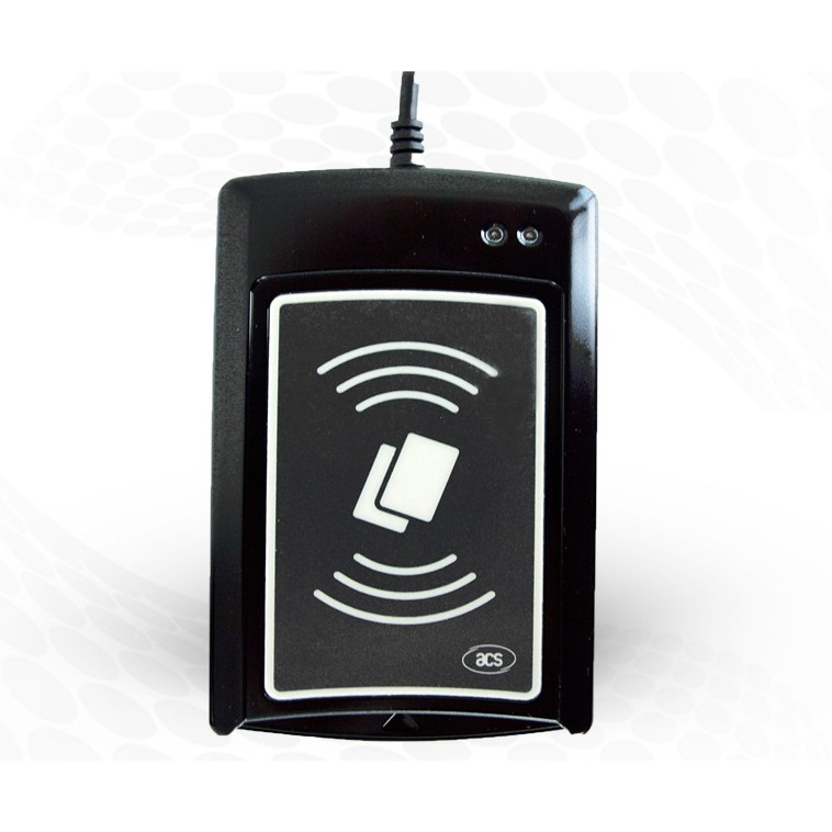 DUAL INTERFACE USB NFC + IC Chip  ISO 7816 Smart Card Reader ACR1281UC1