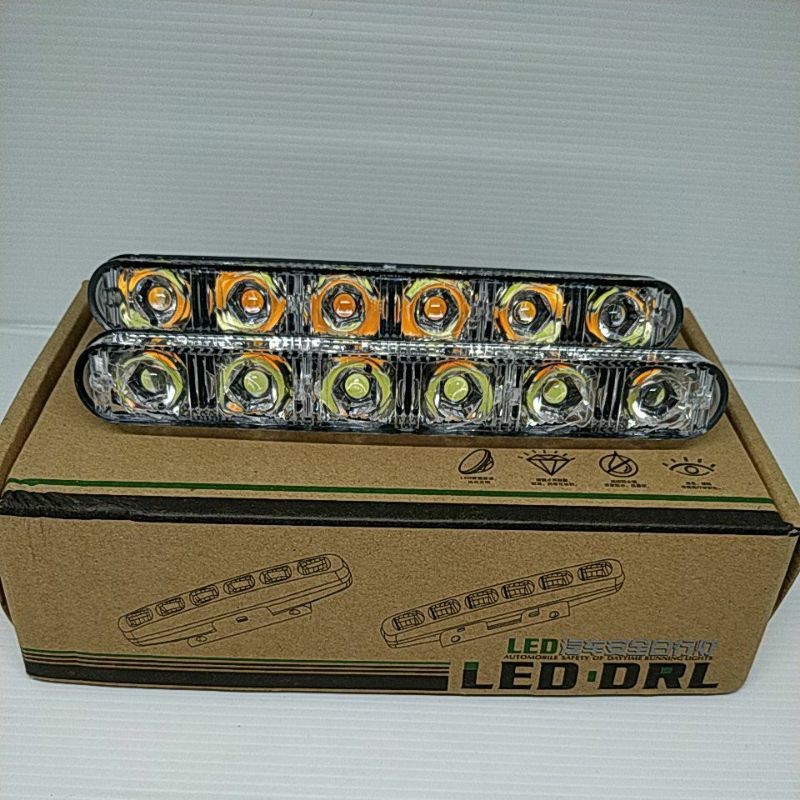 Lampu LED DRL Fortuner + Sein
