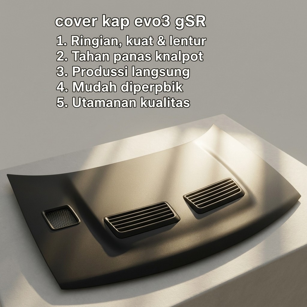 cover kap lancer evo 3 gsr bodykit lancer gti glxi