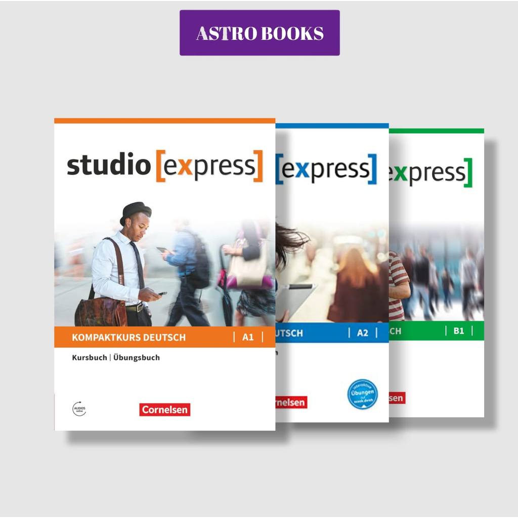Buku Pelajaran Bahasa Jerman - Studio Express, A1,A2,B1