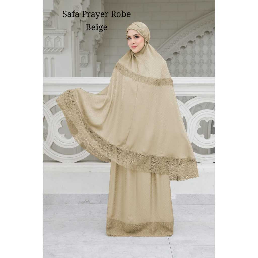 PROMO Safa Prayer Robe Buttonscarves Mukena
