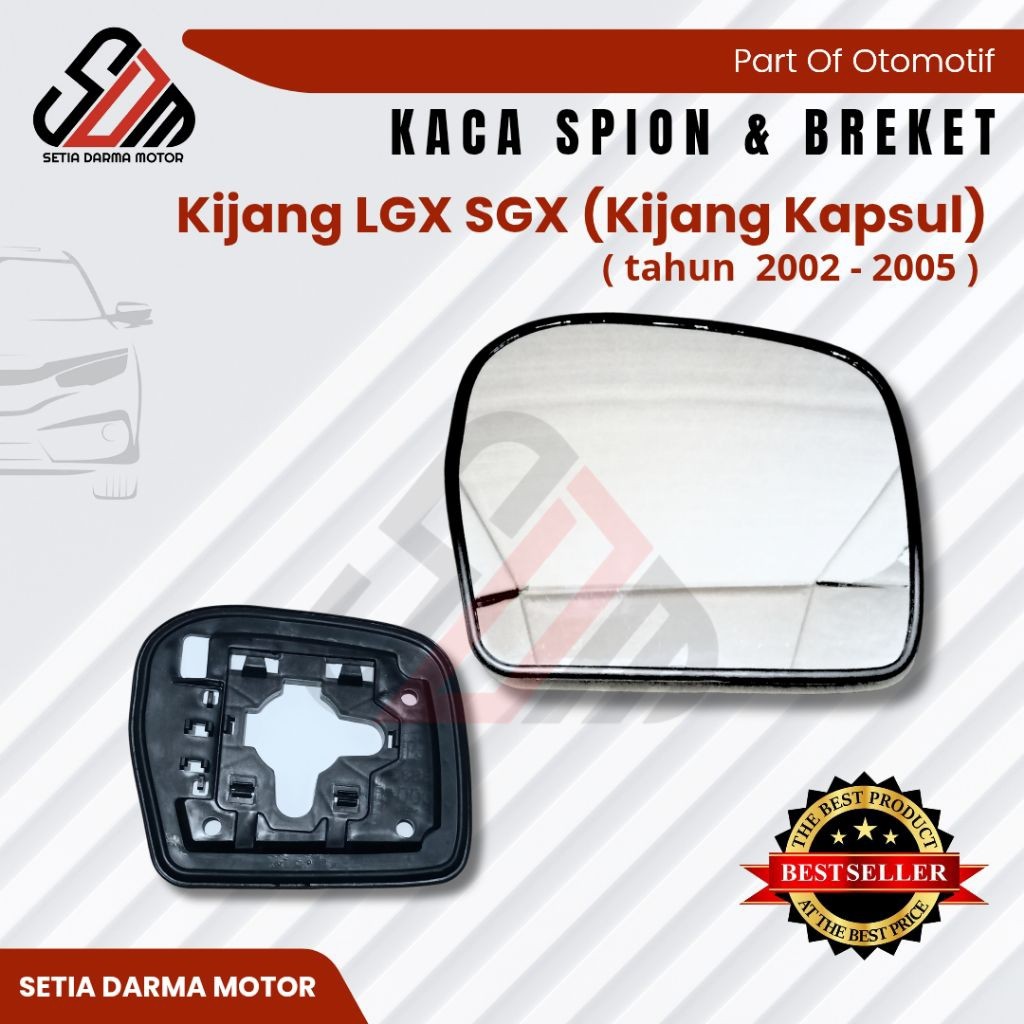 (Obeng Shop) Kaca Spion Mobil Toyota Kijang LGX SGX 2002 2003 2004 2005 Kijang Kapsul LGX LSX Mirror
