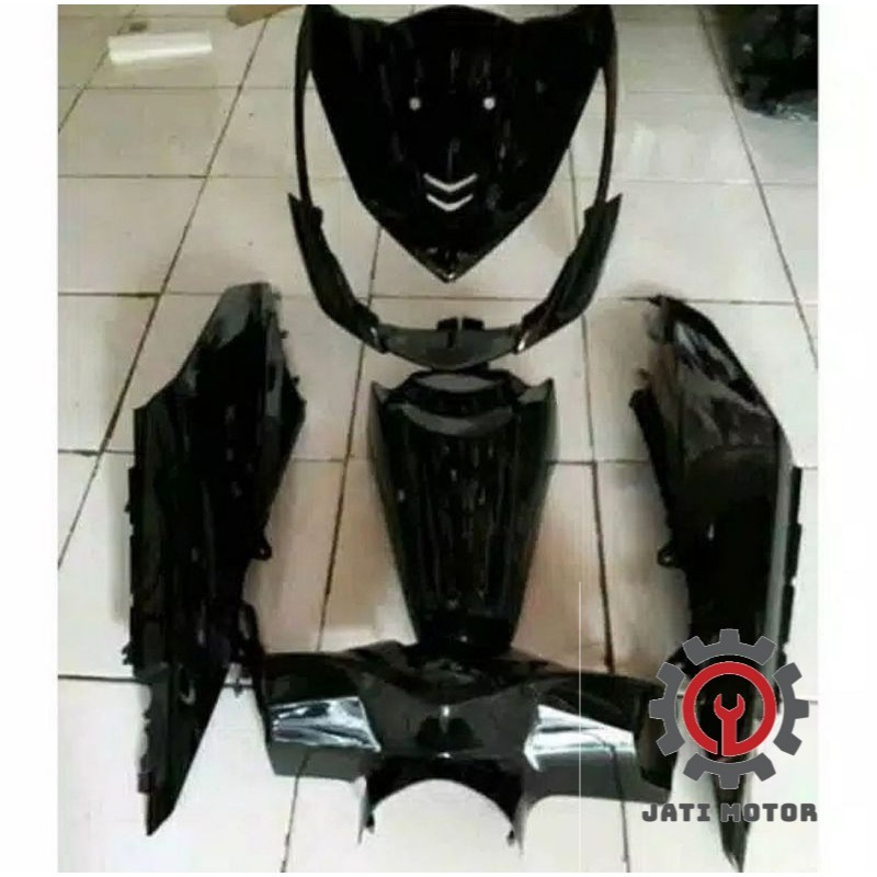 Full Body Bodi Halus Beat FI Stater Kasar 2012 2013 2014 Warna Hitam Kualitas Seperti Ori original
