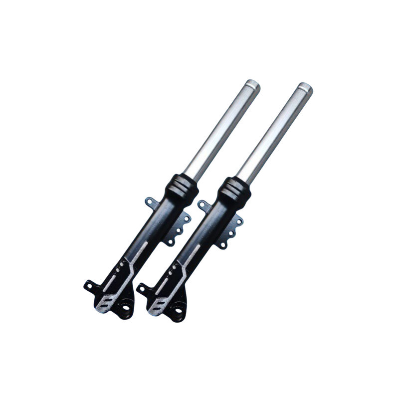 1 Set 370mm T60 Motor Front Shock Absorber Shockbreaker Hidrolik Depan Sepeda Listrik