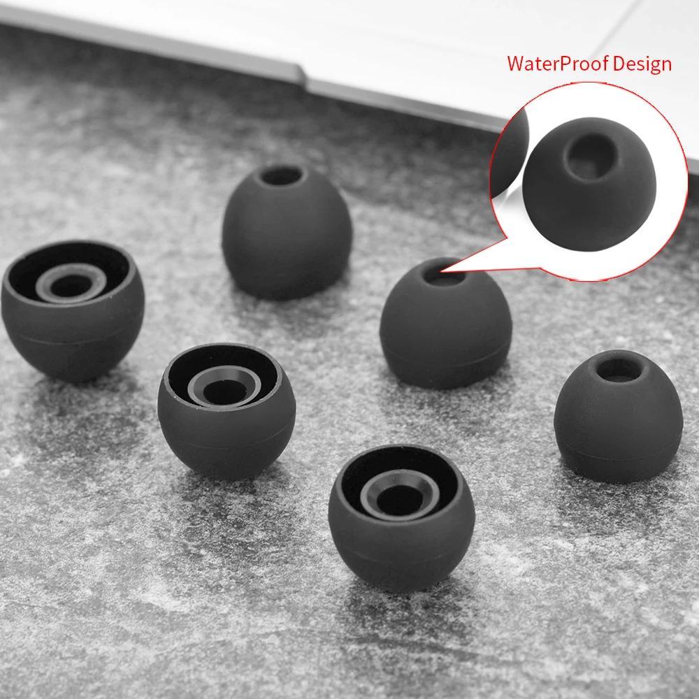 6Pcs Silicone Ear Tips for Sony NW-WS413 WS414 Eartips WS625 WS623 Earbuds Swimming WaterProof Tips 